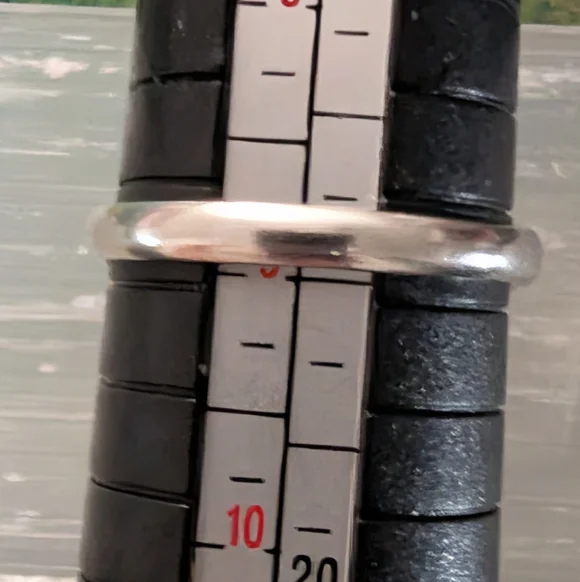 Sterling Silver Natural Blue Sapphire And Pink Sapphire Ring Size 9 - Picture 9 of 9